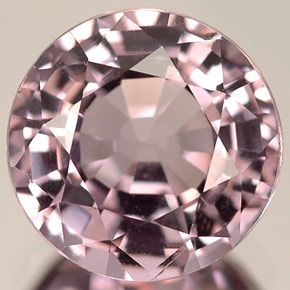 Spinelle violet naturelle coupe roude, 2,71 ct, IF