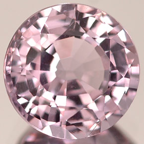 Spinelle violet naturelle coupe roude, 2,71 ct, IF