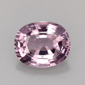 Spinelle rose naturelle coupe ovale, 2,84 ct, VVS