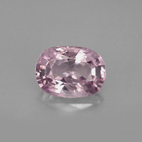 Spinelle violet naturelle coupe coussin, 2,89 ct, VVS