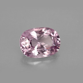 Spinelle violet naturelle coupe coussin, 2,89 ct, VVS