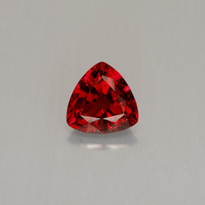 Spinelle rouge naturelle trillion, 0,53 ct, VS