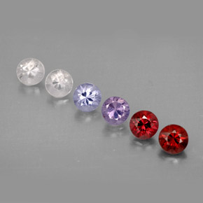Achetez naturel ct multicolore spinelle gems, coupe roude, en provenance myanmar (birmanie) chez gemselect. en stock, livraison internationale!