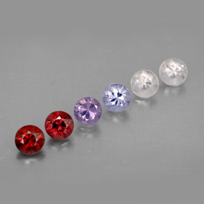 Achetez naturel ct multicolore spinelle gems, coupe roude, en provenance myanmar (birmanie) chez gemselect. en stock, livraison internationale!
