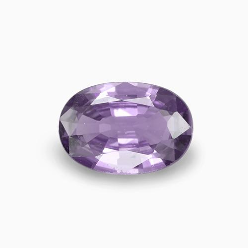 Spinelle violet naturelle coupe ovale, 0,67 ct, VVS