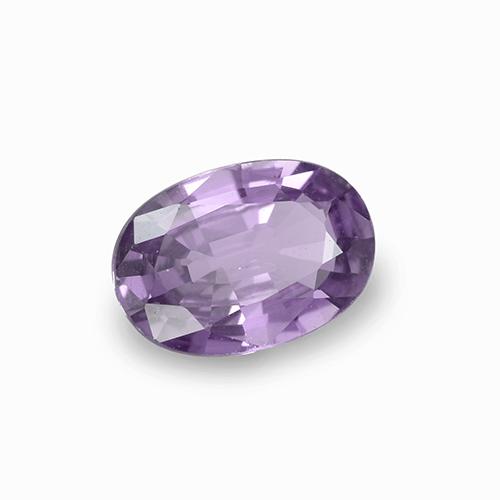Spinelle violet naturelle coupe ovale, 0,67 ct, VVS