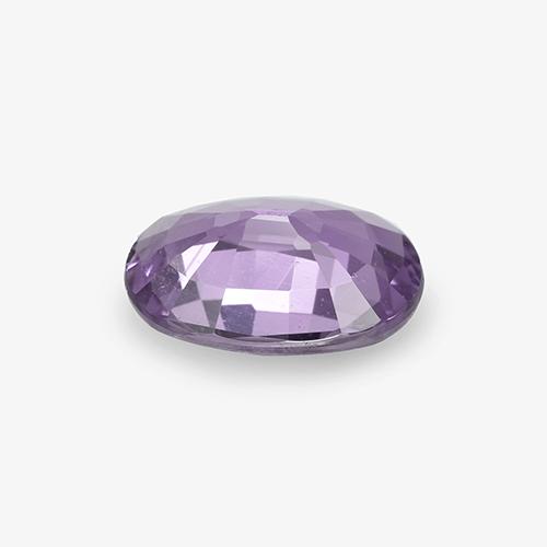 Spinelle violet naturelle coupe ovale, 0,67 ct, VVS