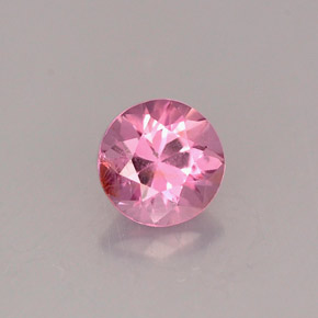 Spinelle rose naturelle coupe roude, 0,51 ct, VS-SI