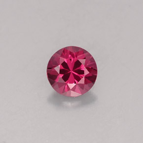 Spinelle violet naturelle coupe roude, 0,38 ct, VVS-VS