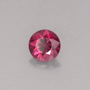 Spinelle violet naturelle coupe roude, 0,38 ct, VVS-VS