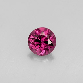 Spinelle violet naturelle coupe roude, 0,36 ct, VS