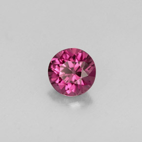 Spinelle violet naturelle coupe roude, 0,36 ct, VS