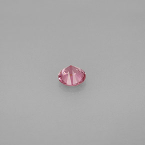 Spinelle rose naturelle coupe roude, 0,39 ct, VVS