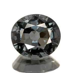 Spinelle bleue naturelle coupe ovale, 0,91 ct, VS