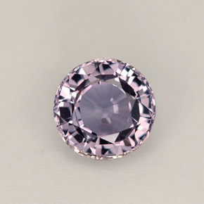 Spinelle violet naturelle coupe roude, 1,38 ct, VVS