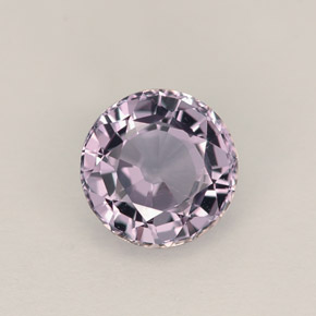 Spinelle violet naturelle coupe roude, 1,38 ct, VVS