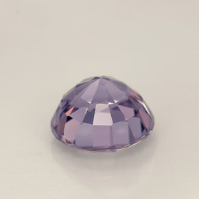 Spinelle violet naturelle coupe roude, 1,38 ct, VVS