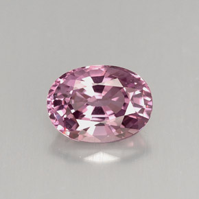 Spinelle violet naturelle coupe ovale, 1,42 ct, VVS