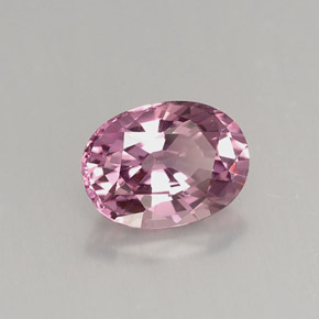 Spinelle violet naturelle coupe ovale, 1,42 ct, VVS