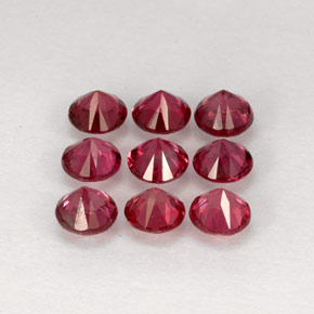 Achetez naturel ct rouge spinelle gems, coupe roude, en provenance myanmar (birmanie) chez gemselect. en stock, livraison internationale!