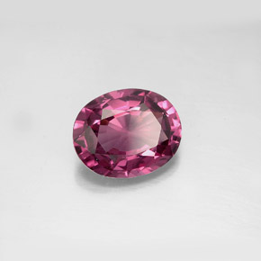 Spinelle rose naturelle coupe ovale, 2,91 ct, VVS-VS