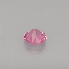 Spinelle rose naturelle coupe roude, 0,45 ct, VVS-VS