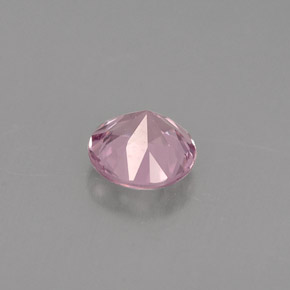 Spinelle rose naturelle coupe roude, 0,44 ct, VVS