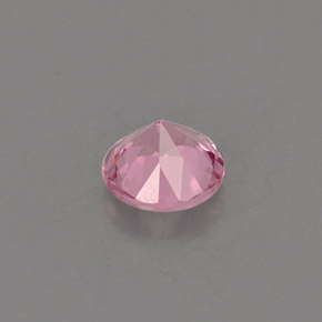 Spinelle rose naturelle coupe roude, 0,46 ct, VS