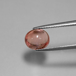 Spinelle rose naturelle coupe ovale, 2,47 ct, transparent