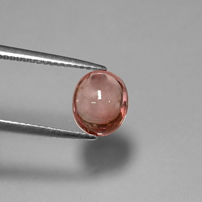 Spinelle rose naturelle coupe ovale, 2,47 ct, transparent