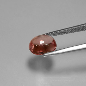 Spinelle rose naturelle coupe ovale, 2,47 ct, transparent