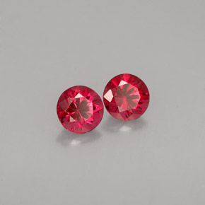 Achetez naturel ct rouge spinelle gems, coupe roude, en provenance myanmar (birmanie) chez gemselect. en stock, livraison internationale!
