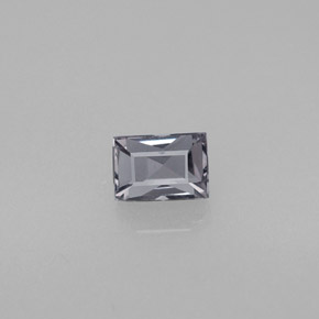 Spinelle violet naturelle baguette, 0,55 ct, VS