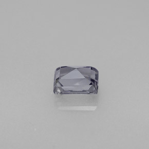 Spinelle violet naturelle baguette, 0,55 ct, VS