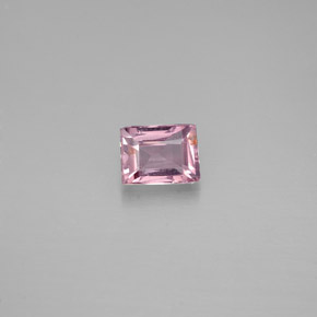 Spinelle rose naturelle baguette, 0,50 ct, VS