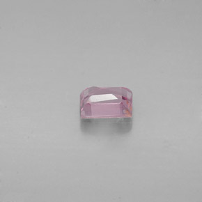 Spinelle rose naturelle baguette, 0,50 ct, VS