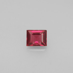 Spinelle rouge naturelle baguette, 0,43 ct, VS
