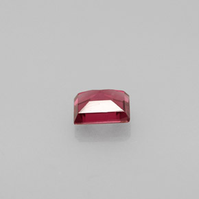 Spinelle rouge naturelle baguette, 0,43 ct, VS