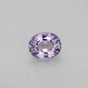 Spinelle violet naturelle coupe ovale, 0,77 ct, VS
