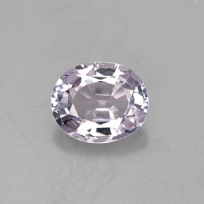 Spinelle violet naturelle coupe ovale, 0,68 ct, VVS-VS