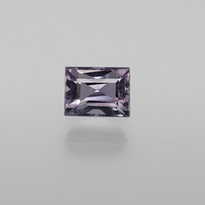 Spinelle violet naturelle baguette, 0,53 ct, VS