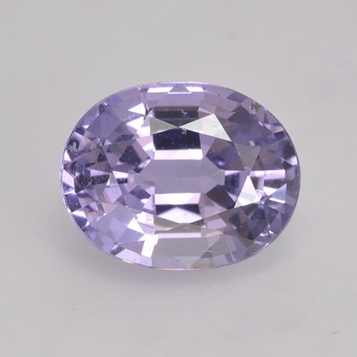 Spinelle violet naturelle coupe ovale, 1,48 ct, VVS-VS