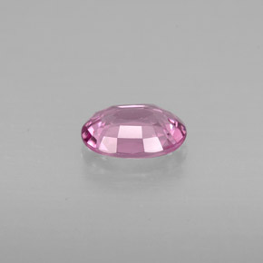 Spinelle rose naturelle coupe ovale, 0,87 ct, VVS-VS