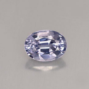 Spinelle bleue naturelle coupe ovale, 1,07 ct, VVS-VS