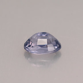 Spinelle bleue naturelle coupe ovale, 1,07 ct, VVS-VS