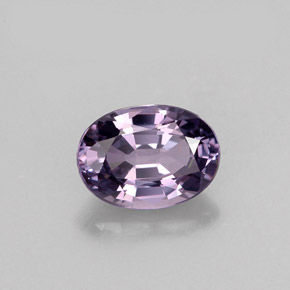 Spinelle violet naturelle coupe ovale, 1,01 ct, VVS
