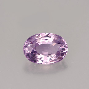 Spinelle violet naturelle coupe ovale, 1,06 ct, VVS