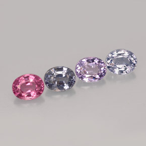 Achetez naturel ct multicolore spinelle gems, coupe ovale, en provenance tanzanie chez gemselect. en stock, livraison internationale!