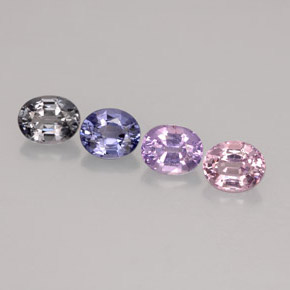 Achetez naturel ct multicolore spinelle gems, coupe ovale, en provenance tanzanie chez gemselect. en stock, livraison internationale!