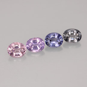Achetez naturel ct multicolore spinelle gems, coupe ovale, en provenance tanzanie chez gemselect. en stock, livraison internationale!